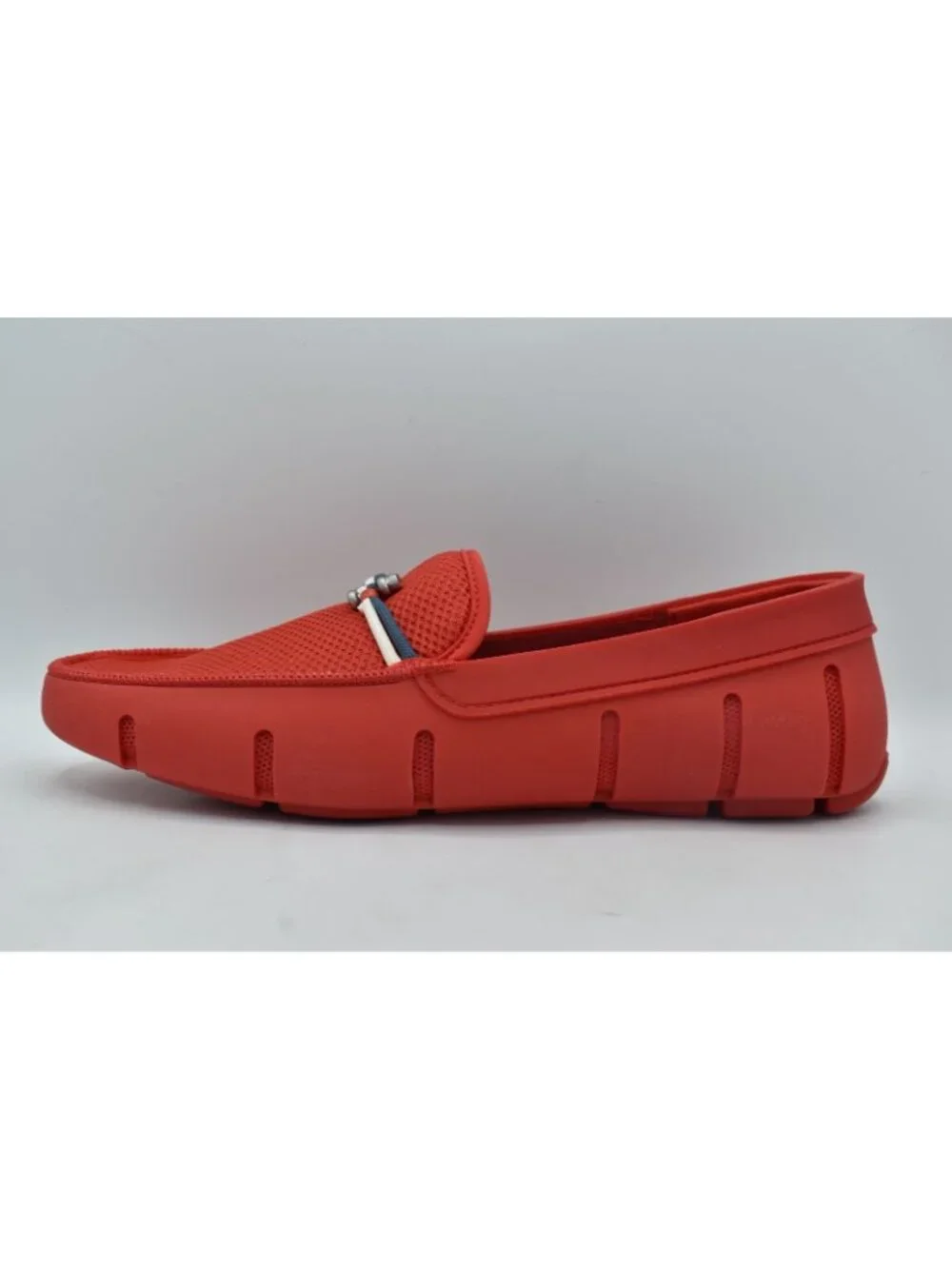 SWIMS Mens Size 11.5 Riva Red‎ Slip On Water-Resistant Loafers Shoes